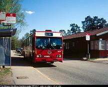 Linjebuss_5471_Hpl_Oddegatan_Kista_Allvag_Kista_Arbetsomrade_1997-05-15