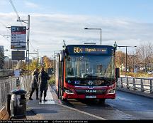 Transdev_5023_Taby_centrum_Tibble_2022-11-06b