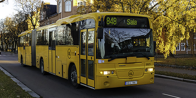 UL-buss i Sala